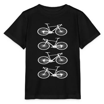 Coureur - T-shirt bio MINI CREATOR Stanley/Stella Enfant - noir - Devant - Mikhail (115cm)