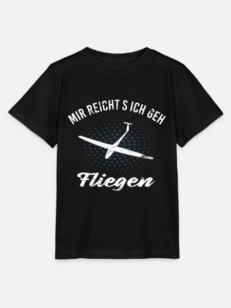 Mir reichts ich geh Fliegen - Stanley/Stella Kinder T-Shirt MINI CREATOR  - Schwarz