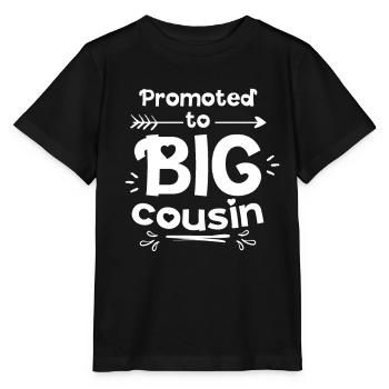 Au grand cousin cousin promu cousin cousin - T-shirt bio MINI CREATOR Stanley/Stella Enfant - noir - Devant - Mikhail (115cm)