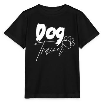 Dresseur de chiens École canine Maître-chien Dicton - T-shirt bio MINI CREATOR Stanley/Stella Enfant - noir - Devant - Mikhail (115cm)