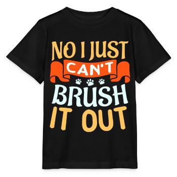 Toilettage pour chiens pour un toiletteur pour chiens - T-shirt bio MINI CREATOR Stanley/Stella Enfant - noir - Devant - Mikhail (115cm)