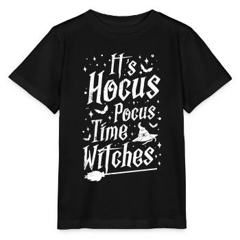 Witch - Stanley/Stella MINI CREATOR Kids’ T-Shirt - black - Front - Mikhail (115cm)