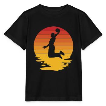 Basketball Basketball Basketball Team - Stanley/Stella MINI CREATOR Kids’ T-Shirt - black - Front - Mikhail (115cm)