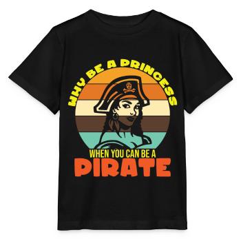 Pirate Pirate Pirate Bateau Pirate Cadeau - T-shirt bio MINI CREATOR Stanley/Stella Enfant - noir - Devant - Mikhail (115cm)