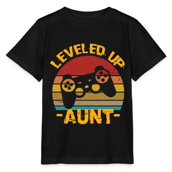 Niveau supérieur Tante Tante Anniversaire Tante - T-shirt bio MINI CREATOR Stanley/Stella Enfant - noir - Devant - Mikhail (115cm)