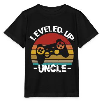 Niveau supérieur Oncle Oncle Oncle Anniversaire Oncle - T-shirt bio MINI CREATOR Stanley/Stella Enfant - noir - Devant - Mikhail (115cm)