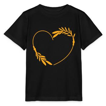 Hochzeitssymbol - Stanley/Stella Kinder T-Shirt MINI CREATOR  - Schwarz - Vorne - Mikhail (115cm)