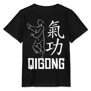 Qigong Qi Gong Tai Chi Chigong - Stanley/Stella Kinder T-Shirt MINI CREATOR  - Schwarz - Vorne - Mikhail (115cm)