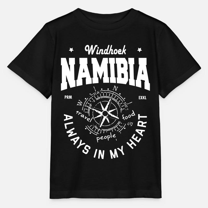 Windhoek - Namibia - Stanley/Stella Kinder T-Shirt MINI CREATOR  - Schwarz