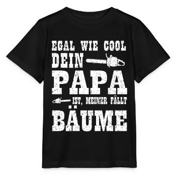Kind Holzfäller Geburtstag Weihnachten Geschenk - Stanley/Stella Kinder T-Shirt MINI CREATOR  - Schwarz - Vorne - Mikhail (115cm)