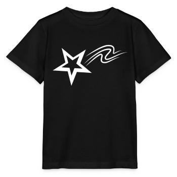 Idée cadeau Shooting Star - T-shirt bio MINI CREATOR Stanley/Stella Enfant - noir - Devant - Mikhail (115cm)