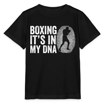 Boxing Boxer Boxing Gloves Boxing Match Gift - Stanley/Stella MINI CREATOR Kids’ T-Shirt - black - Front - Mikhail (115cm)