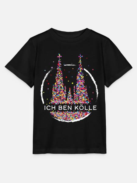 Kölner Dom Karneval Kölle Köln Fasnacht - Stanley/Stella Kinder T-Shirt MINI CREATOR - Schwarz