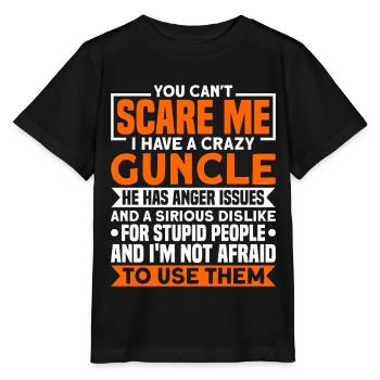 Guncle Gay Pride Gay Oncle Cadeau - T-shirt bio MINI CREATOR Stanley/Stella Enfant - noir - Devant - Mikhail (115cm)