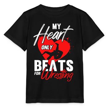 Wrestling Trainer Wrestling Wrestling Gift - Stanley/Stella MINI CREATOR Kids’ T-Shirt - black - Front - Mikhail (115cm)