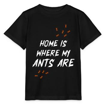 Ant Insect Gift Nature Vermin Bug Ant - Stanley/Stella MINI CREATOR Kids’ T-Shirt - black - Front - Mikhail (115cm)