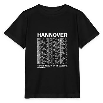 Hanover Coordinates - Stanley/Stella MINI CREATOR Kids’ T-Shirt - black - Front - Mikhail (115cm)