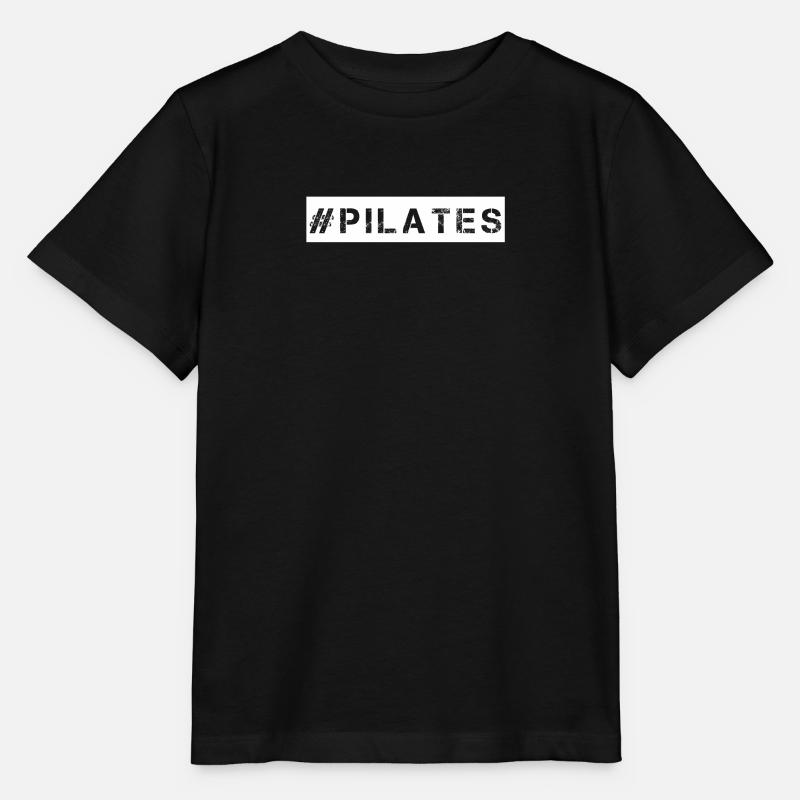 Pilates - #Pilates - T-shirt bio MINI CREATOR Stanley/Stella Enfant - noir
