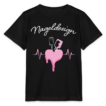 Nail Designer Heartbeat Nail Salon - T-shirt bio MINI CREATOR Stanley/Stella Enfant - noir - Devant - Mikhail (115cm)