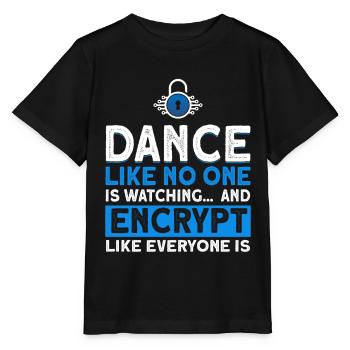 Computerfreak IT Sicherheit Cybersecurity Geschenk - Stanley/Stella Kinder T-Shirt MINI CREATOR  - Schwarz - Vorne - Mikhail (115cm)