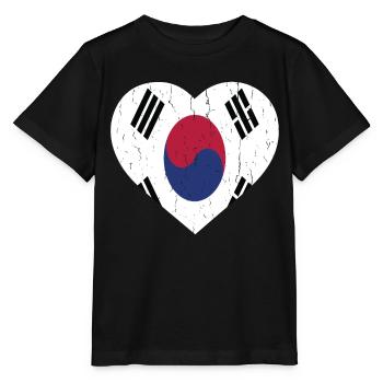 SOUTH KOREA - Stanley/Stella MINI CREATOR Kids’ T-Shirt - black - Front - Mikhail (115cm)