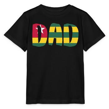 Togo Papa - T-shirt bio MINI CREATOR Stanley/Stella Enfant - noir - Devant - Mikhail (115cm)