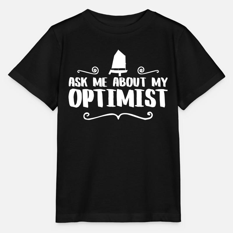 CAPITAINE OPTIMISTE - T-shirt bio MINI CREATOR Stanley/Stella Enfant - noir