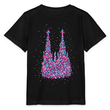 Cathédrale de Cologne Carnaval de Cologne Défilé du Carnaval de Cologne - T-shirt bio MINI CREATOR Stanley/Stella Enfant - noir - Devant - Mikhail (115cm)