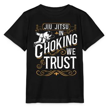 Jiu Jitsu Jiu Jitsu In Choking We - Stanley/Stella MINI CREATOR Kids’ T-Shirt - black - Front - Mikhail (115cm)