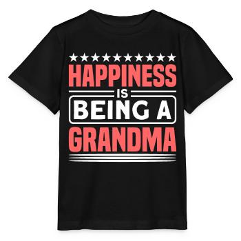 Grand-mère Grand-mère Grand-mère Cadeau - T-shirt bio MINI CREATOR Stanley/Stella Enfant - noir - Devant - Mikhail (115cm)
