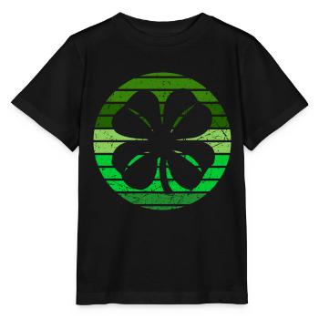 Chemise de la Saint-Patrick - T-shirt bio MINI CREATOR Stanley/Stella Enfant - noir - Devant - Mikhail (115cm)