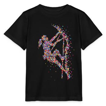 Escalade Bloc Grimpeurs Mur d’escalade - T-shirt bio MINI CREATOR Stanley/Stella Enfant - noir - Devant - Mikhail (115cm)