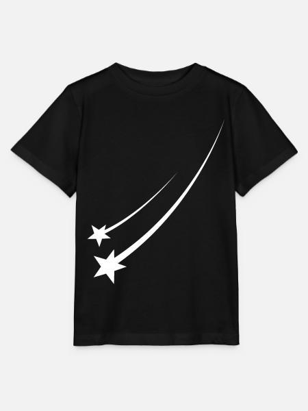Sternschnuppe - Stanley/Stella Kinder T-Shirt MINI CREATOR - Schwarz
