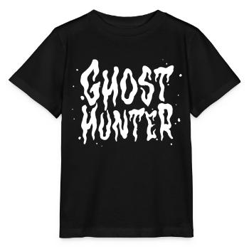 Chasseur de fantômes Chasse aux fantômes Chasse aux fantômes Fantômes - T-shirt bio MINI CREATOR Stanley/Stella Enfant - noir - Devant - Mikhail (115cm)