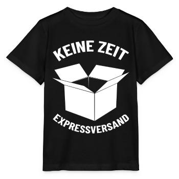 KEINE ZEIT EXPRESSVERSAND PAKET LIEFERUNG - Stanley/Stella Kinder T-Shirt MINI CREATOR  - Schwarz - Vorne - Mikhail (115cm)