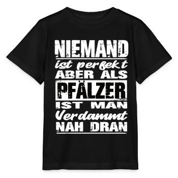 Pfälzer - Stanley/Stella Kinder T-Shirt MINI CREATOR  - Schwarz - Vorne - Mikhail (115cm)