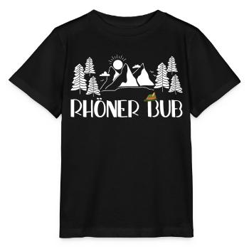 Rhöner Bub - Region Rhön Gebirge - Stanley/Stella Kinder T-Shirt MINI CREATOR  - Schwarz - Vorne - Mikhail (115cm)