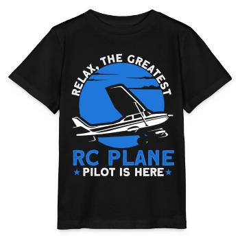Model Making Model Airplane Model Airplane Gift - Stanley/Stella MINI CREATOR Kids’ T-Shirt - black - Front - Mikhail (115cm)