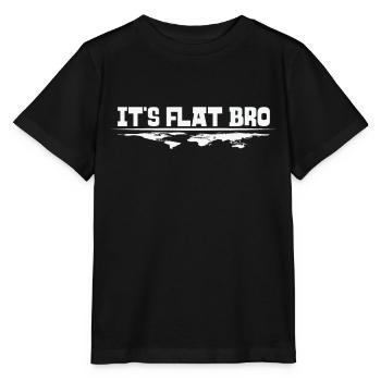 Flach, Bruder – so ist es - Stanley/Stella Kinder T-Shirt MINI CREATOR  - Schwarz - Vorne - Mikhail (115cm)
