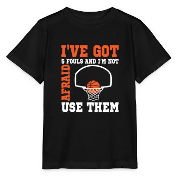Basketball Basketball Basketball Team - Stanley/Stella MINI CREATOR Kids’ T-Shirt - black - Front - Mikhail (115cm)