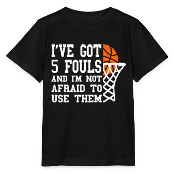 Basketball Basketball Basketball Team - Stanley/Stella MINI CREATOR Kids’ T-Shirt - black - Front - Mikhail (115cm)