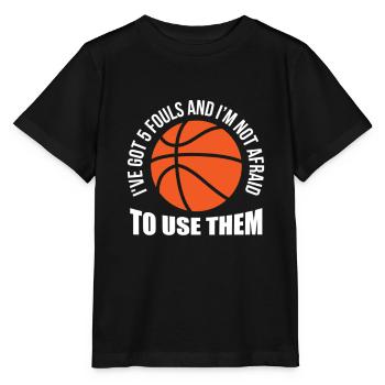 Basketball Basketball Basketball Team - Stanley/Stella MINI CREATOR Kids’ T-Shirt - black - Front - Mikhail (115cm)