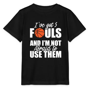 Basketball Basketball Basketball Team - Stanley/Stella MINI CREATOR Kids’ T-Shirt - black - Front - Mikhail (115cm)