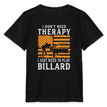 Billard Piscine Billard Billard Boule Billard Billard Cuisine 8Ball - T-shirt bio MINI CREATOR Stanley/Stella Enfant - noir - Devant - Mikhail (115cm)