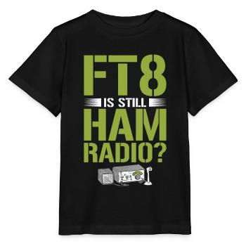 Funk Amateur Funker Funken Radio Hobby Geschenk - Stanley/Stella Kinder T-Shirt MINI CREATOR  - Schwarz - Vorne - Mikhail (115cm)