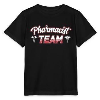 Équipe pharmacie Pharmacien Pharmacien Pharmacie - T-shirt bio MINI CREATOR Stanley/Stella Enfant - noir - Devant - Mikhail (115cm)