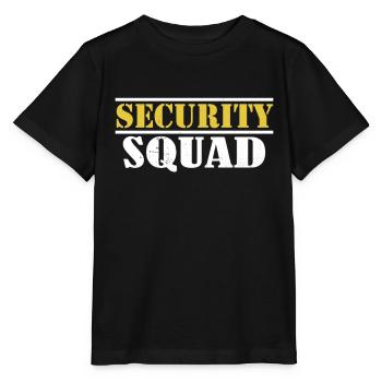 Security Squad Security Security Bouncer - Stanley/Stella MINI CREATOR Kids’ T-Shirt - black - Front - Mikhail (115cm)