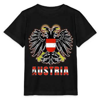 Austria - Stanley/Stella MINI CREATOR Kids’ T-Shirt - black - Front - Mikhail (115cm)