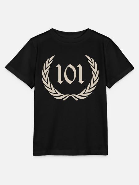 Onehundredone, age, honderdeneen - Stanley/Stella Kinder T-Shirt MINI CREATOR - Schwarz