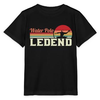 Water Polo Joueur de Water Polo Cadeau de Water Polo - T-shirt bio MINI CREATOR Stanley/Stella Enfant - noir - Devant - Mikhail (115cm)